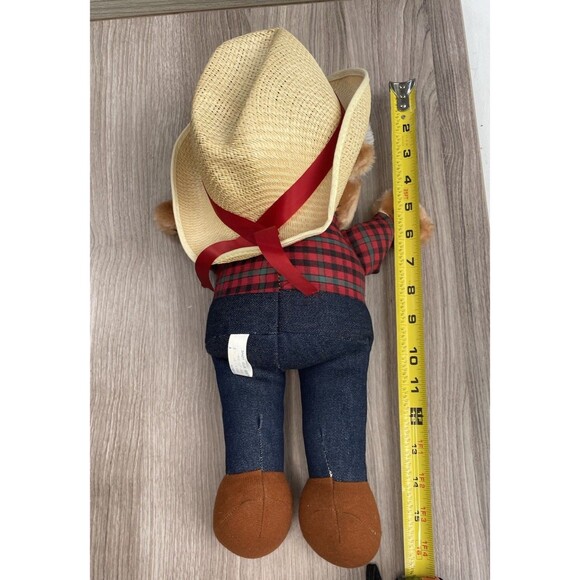 VINTAGE Shotgun Red Plush Doll Hee Haw TV Show Stuffed Animal 1985. - Picture 6 of 8